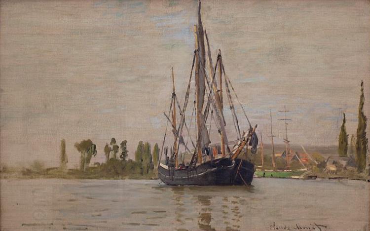 Claude Monet Chasse-maree at anchor China oil painting art